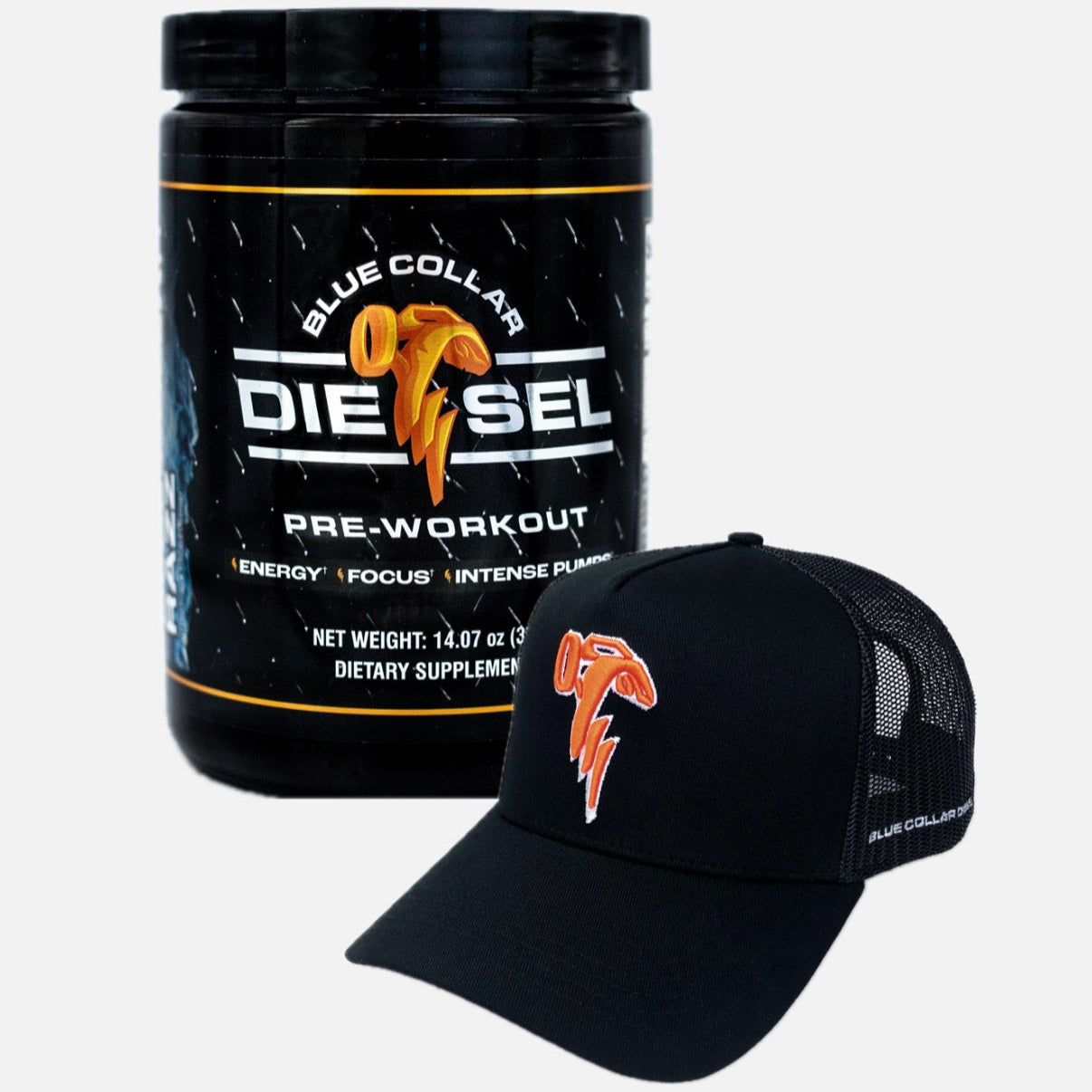 Pre-Workout and Hat