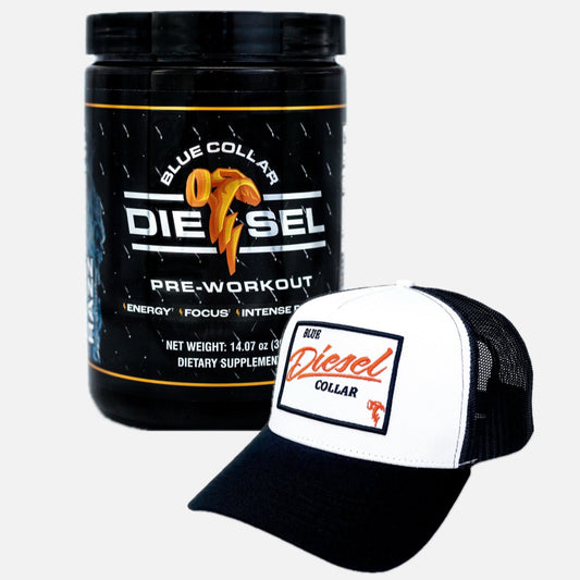 Pre-Workout and Hat